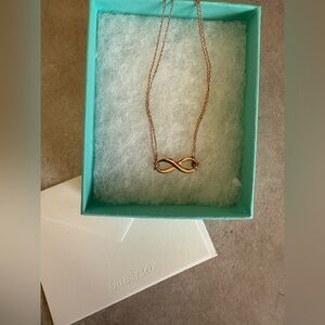 Tiffany & Co. Rubedo Metal Infinity Necklace